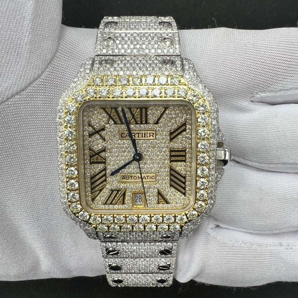 CARTIER SANTOS WSSA0062 — view 2 — Laura Milman New York
