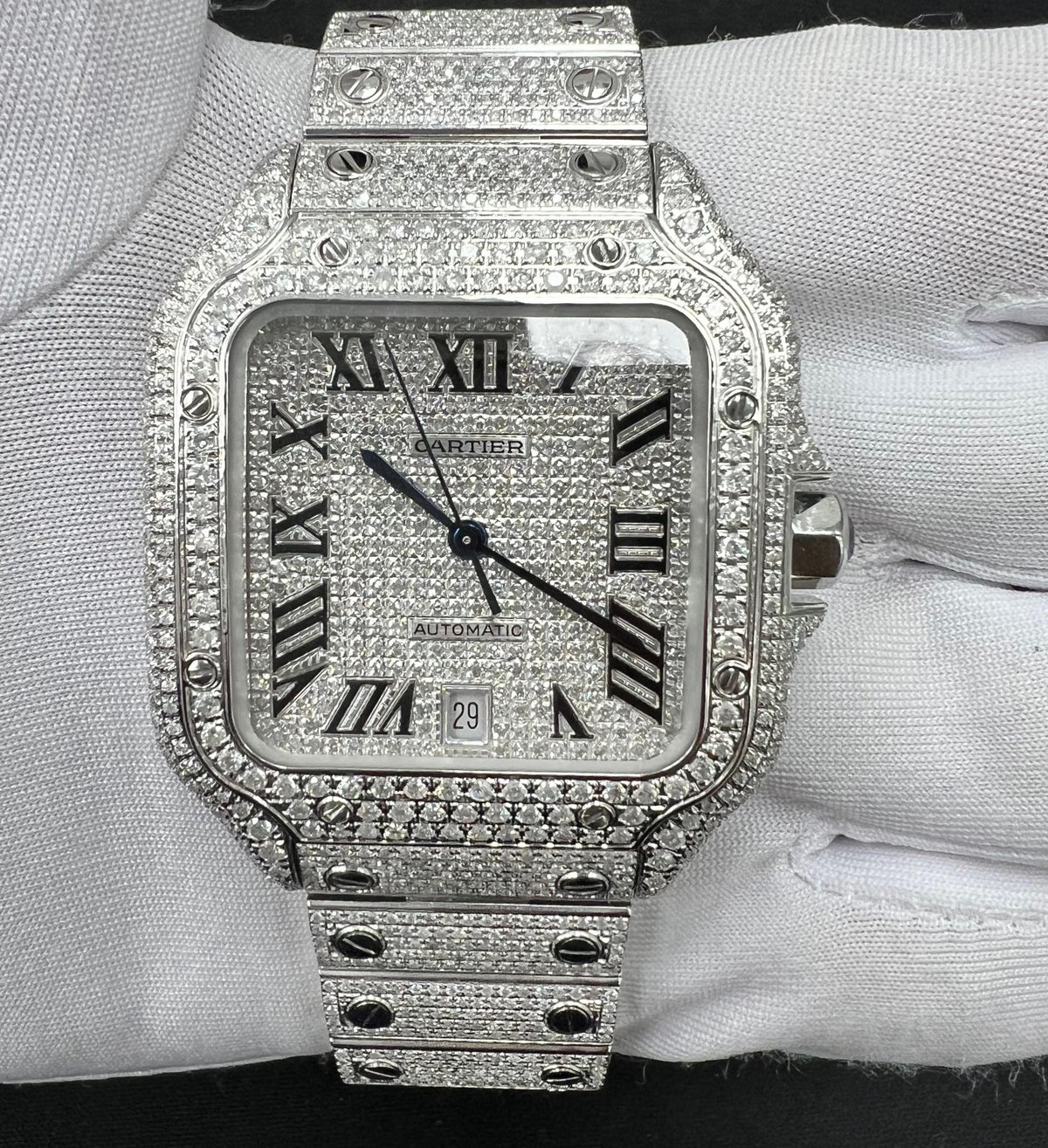 CARTIER SANTOS WSSA0018 — view 2 — Laura Milman New York