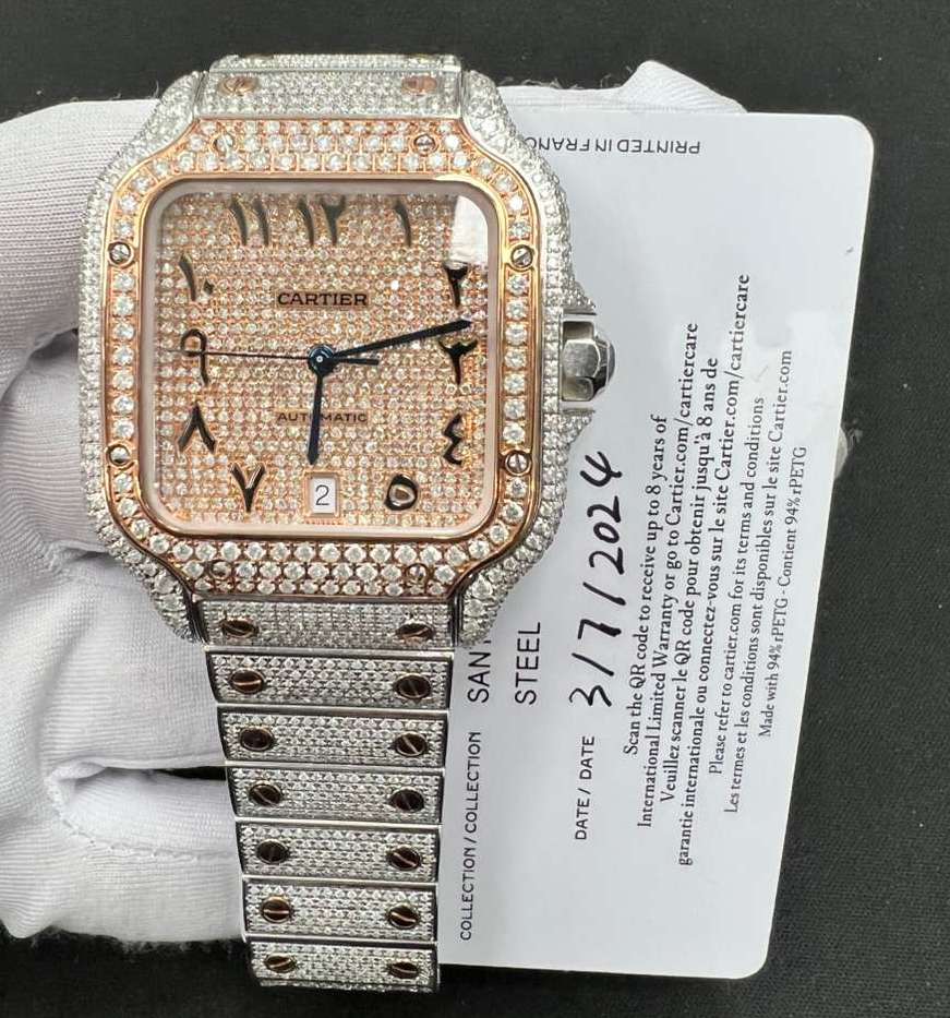CARTIER SANTOS WSSA0018 — view 3 — Laura Milman New York