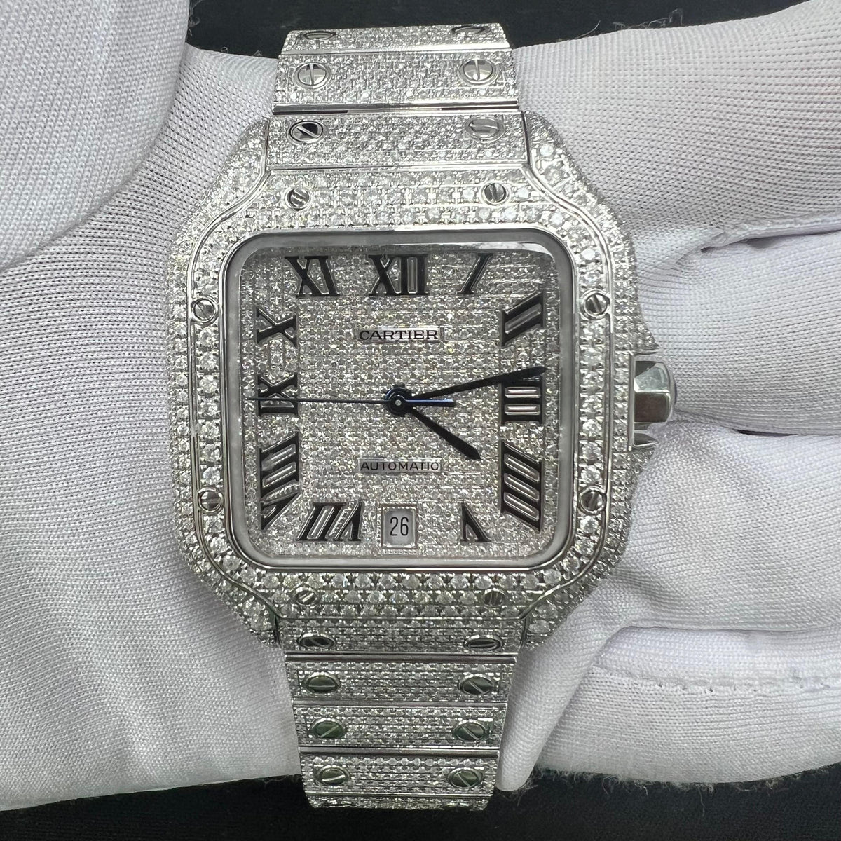 CARTIER SANTOS WSSA0018 — view 2 — Laura Milman New York