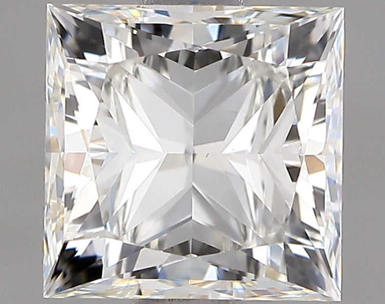 1.0ct Princess Natural Diamond — I VS2, GIA Certified