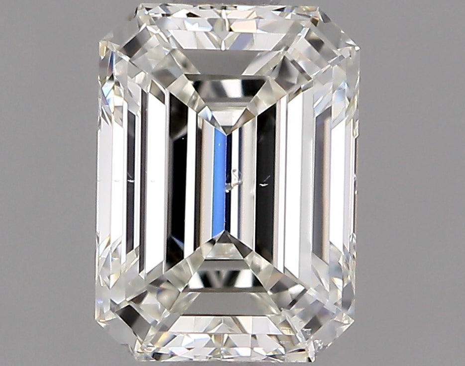 1.0ct Emerald Natural Diamond — I SI2, GIA Certified