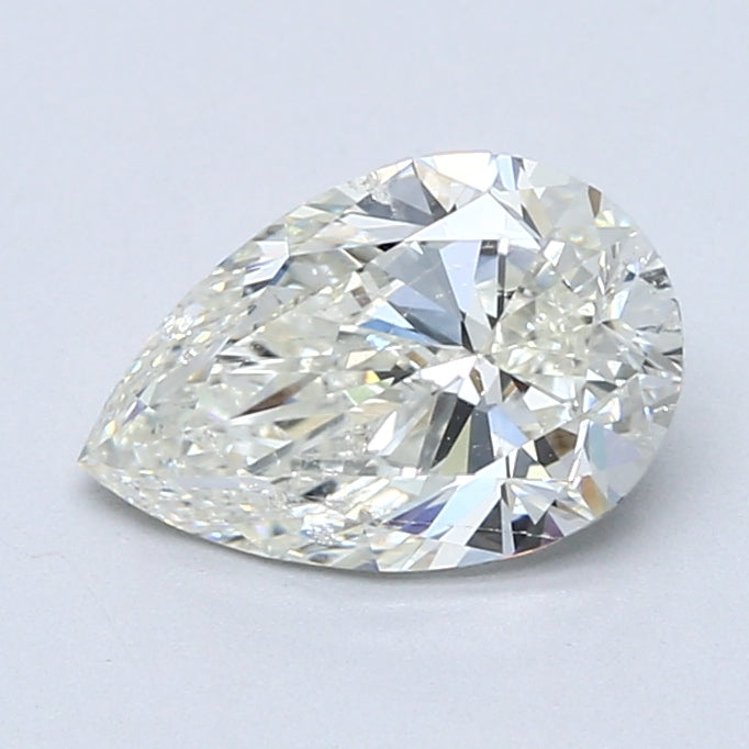 1.7ct Pear Natural Diamond — J SI1, GIA Certified