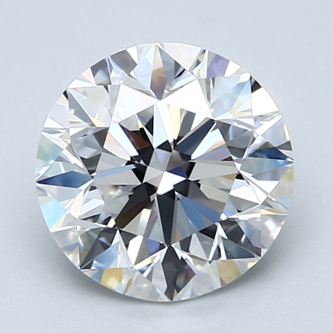 2.7ct Round Natural Diamond — D VS1, GIA Certified