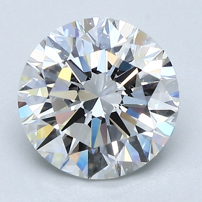1.9ct Round Natural Diamond — E VVS1, GIA Certified