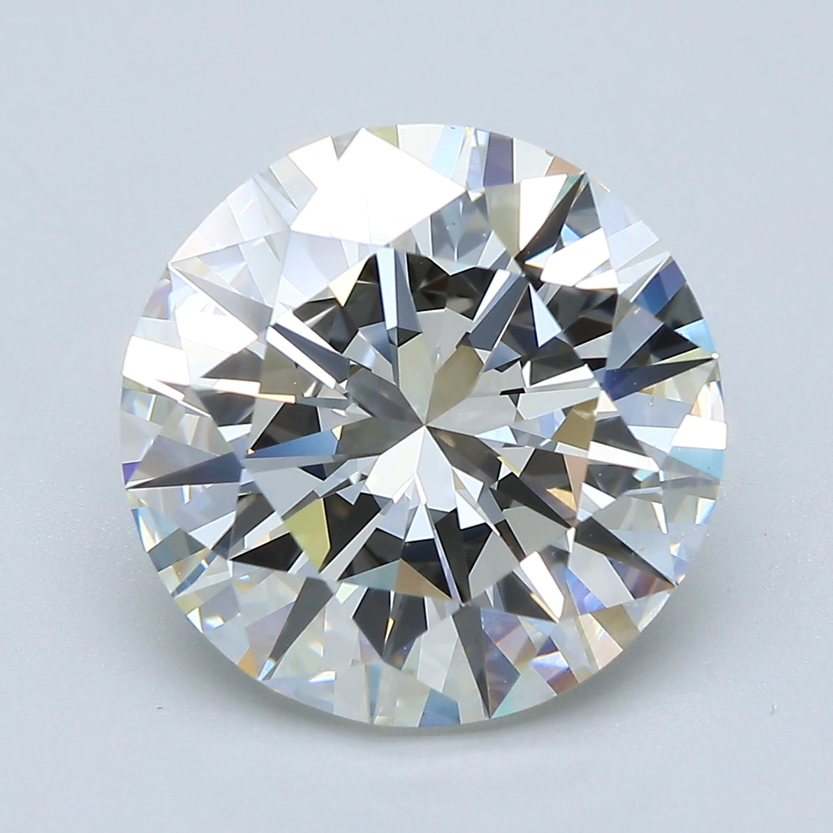 6.08ct Round Natural Diamond — J VS2, GIA Certified