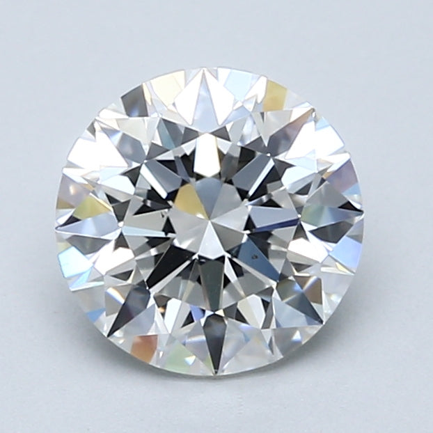 1.7ct Round Natural Diamond — E VS2, GIA Certified