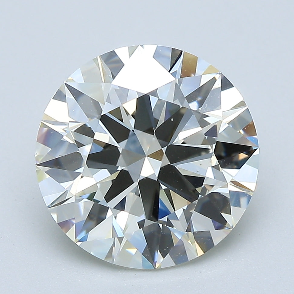 3.85ct Round Natural Diamond — K VS1, GIA Certified