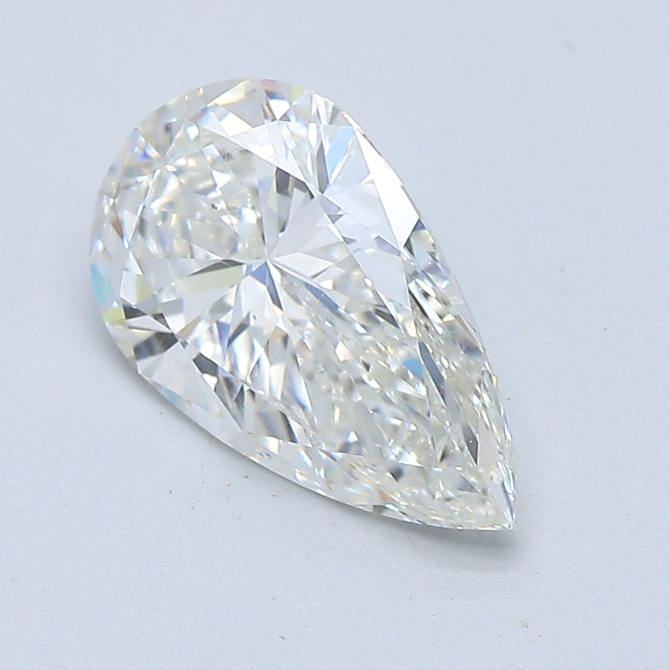 2.01ct Pear Natural Diamond — H SI1, GIA Certified