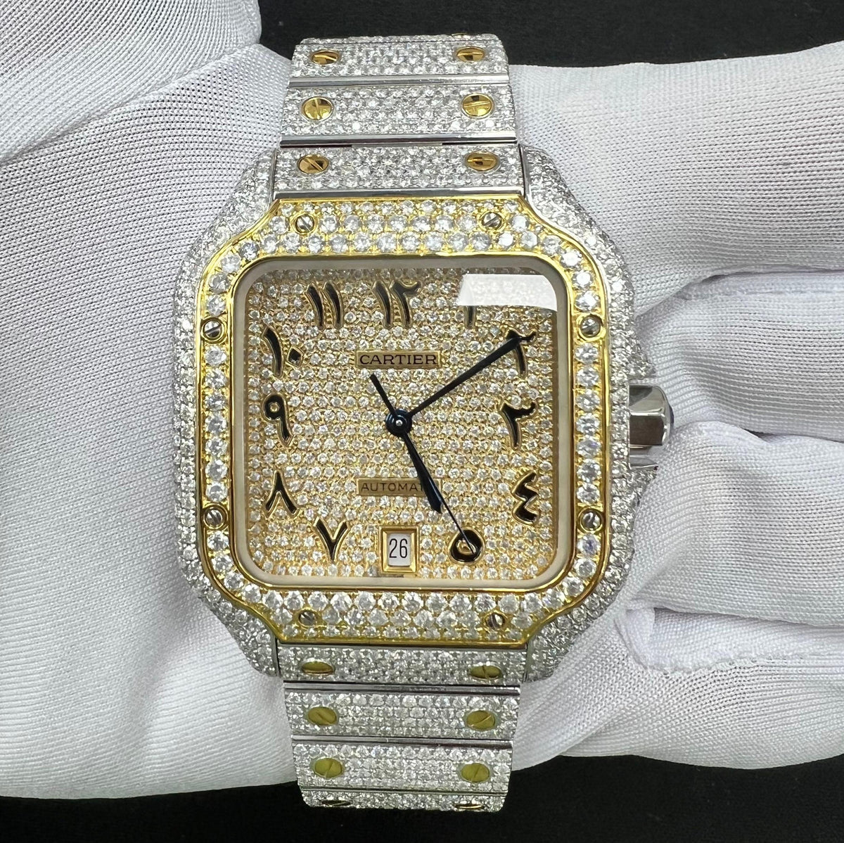 CARTIER SANTOS WSSA0018 — view 2 — Laura Milman New York