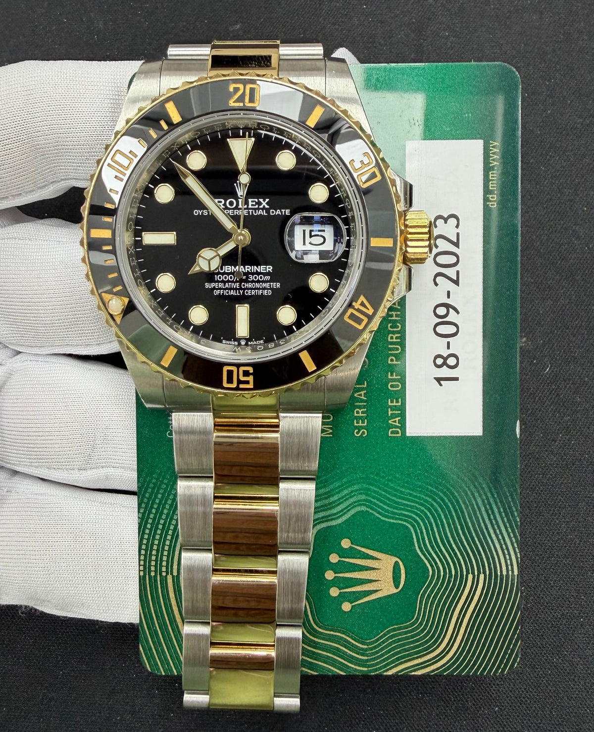 ROLEX SUBMARINER DATE 126613LN — view 3 — Laura Milman New York