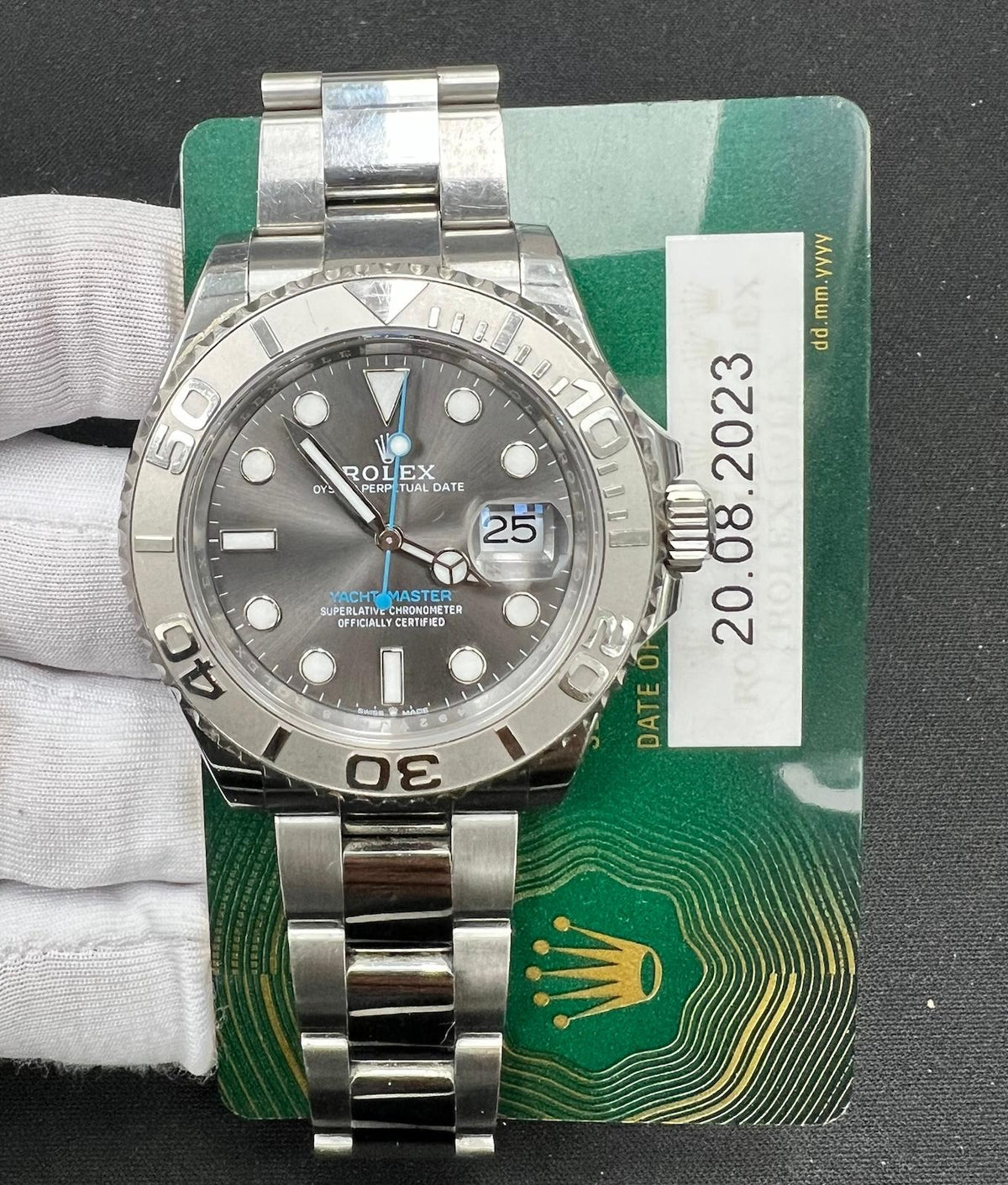 ROLEX YACHTMASTER 126622 — view 3 — Laura Milman New York