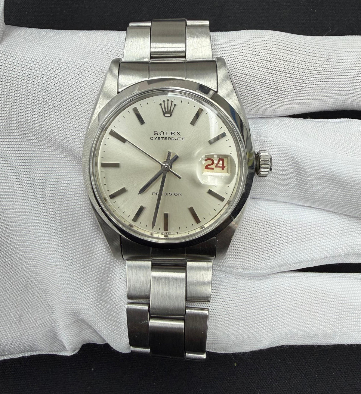 ROLEX PRECISION 6494 — view 2 — Laura Milman New York