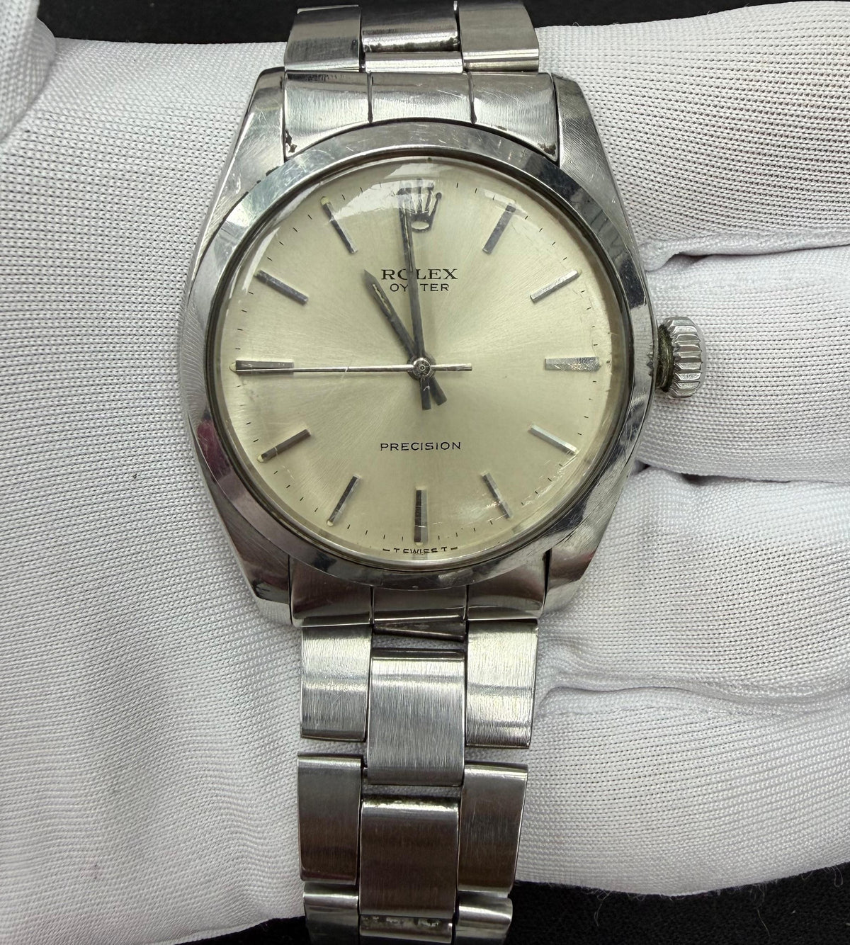 ROLEX OYSTER PRECISION 6426 — view 2 — Laura Milman New York