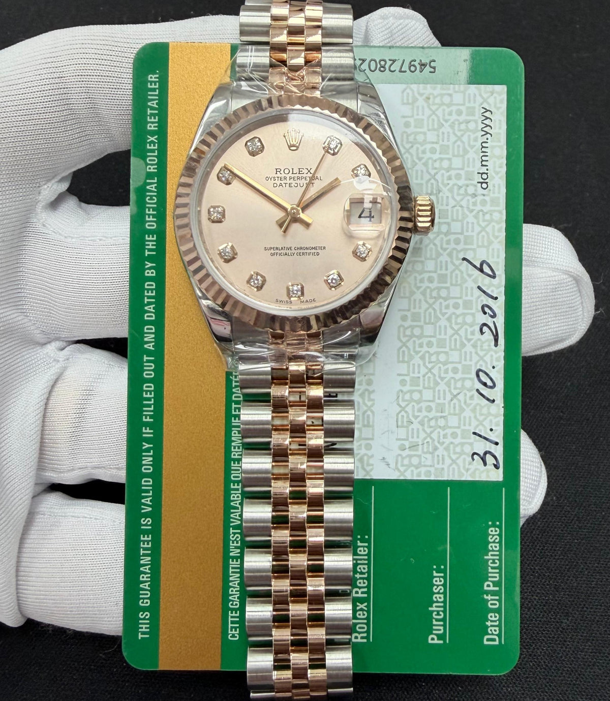 ROLEX DATEJUST 178271 — view 3 — Laura Milman New York