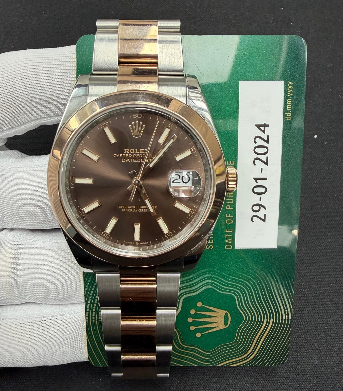 ROLEX DATEJUST 126301 — view 3 — Laura Milman New York