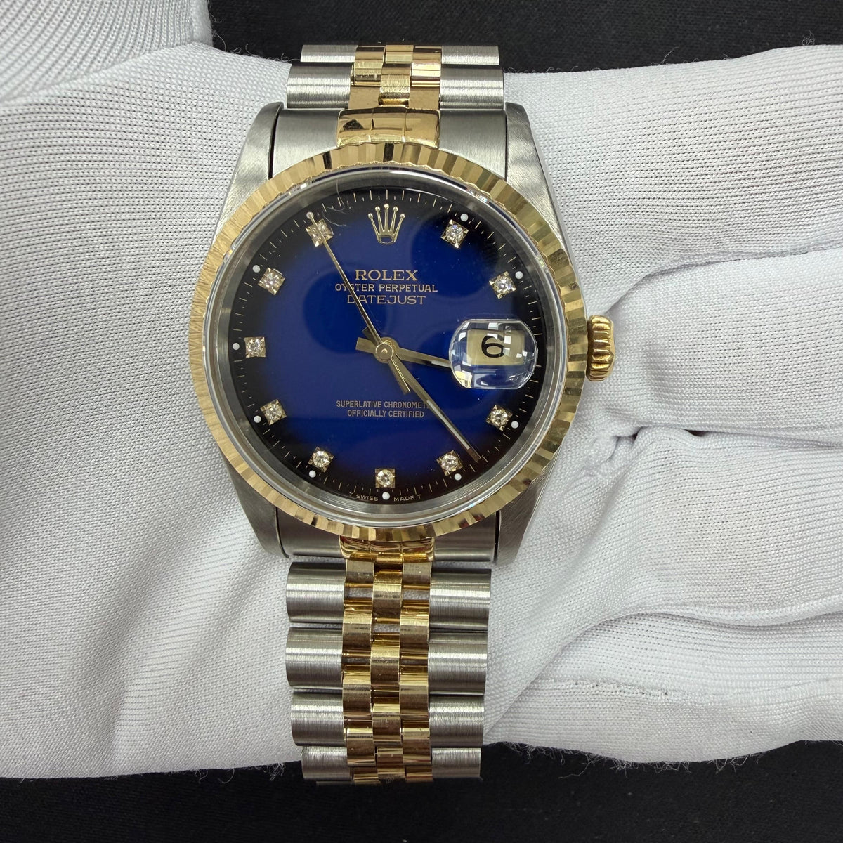 ROLEX DATEJUST 16233 — view 2 — Laura Milman New York