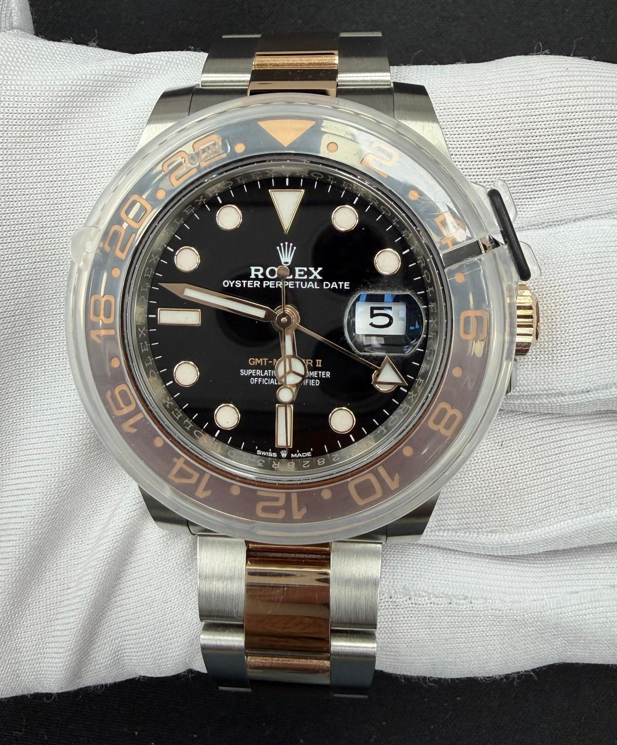 ROLEX GMT MASTER II 126711CHNR — view 2 — Laura Milman New York