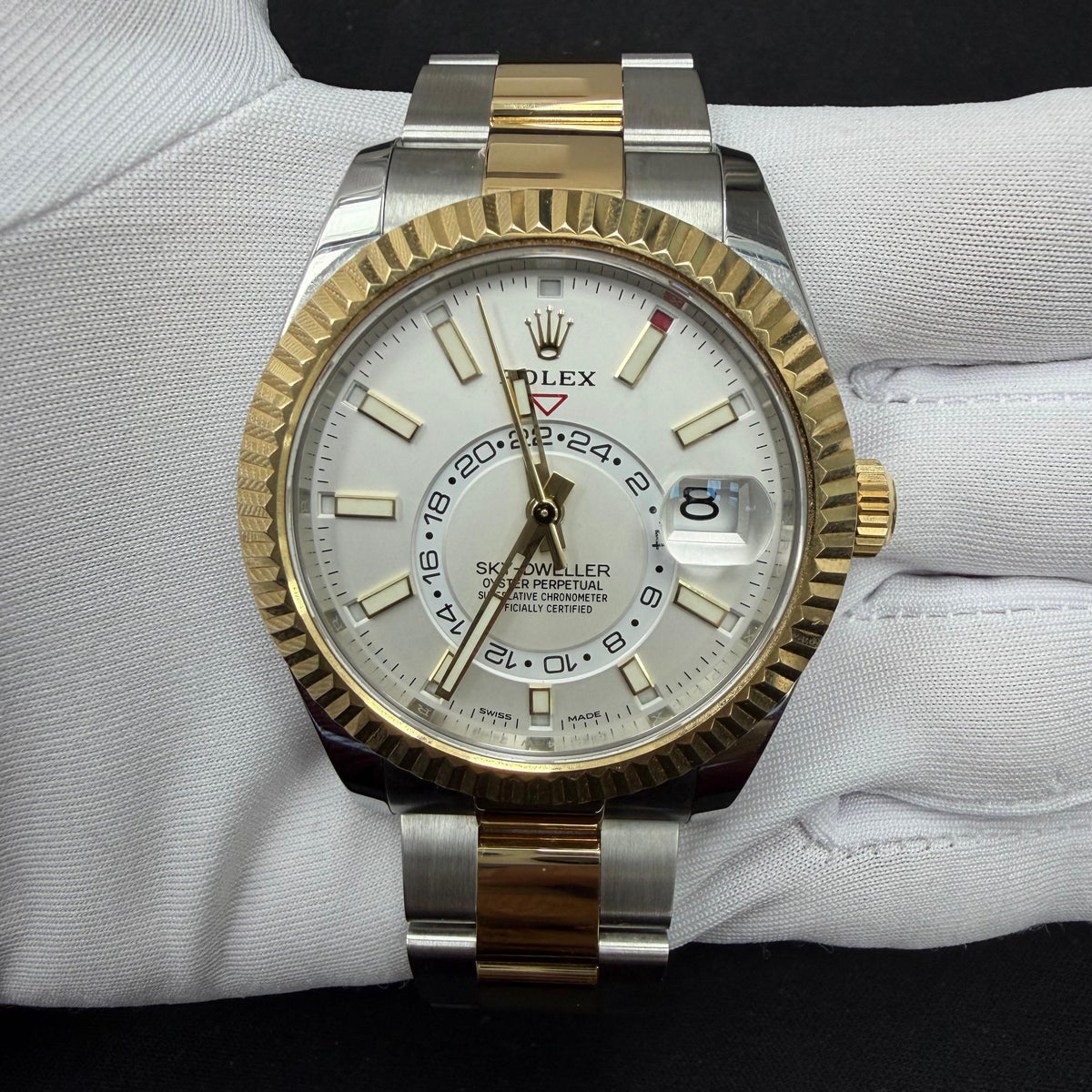 ROLEX SKY DWELLER 326933 — view 2 — Laura Milman New York