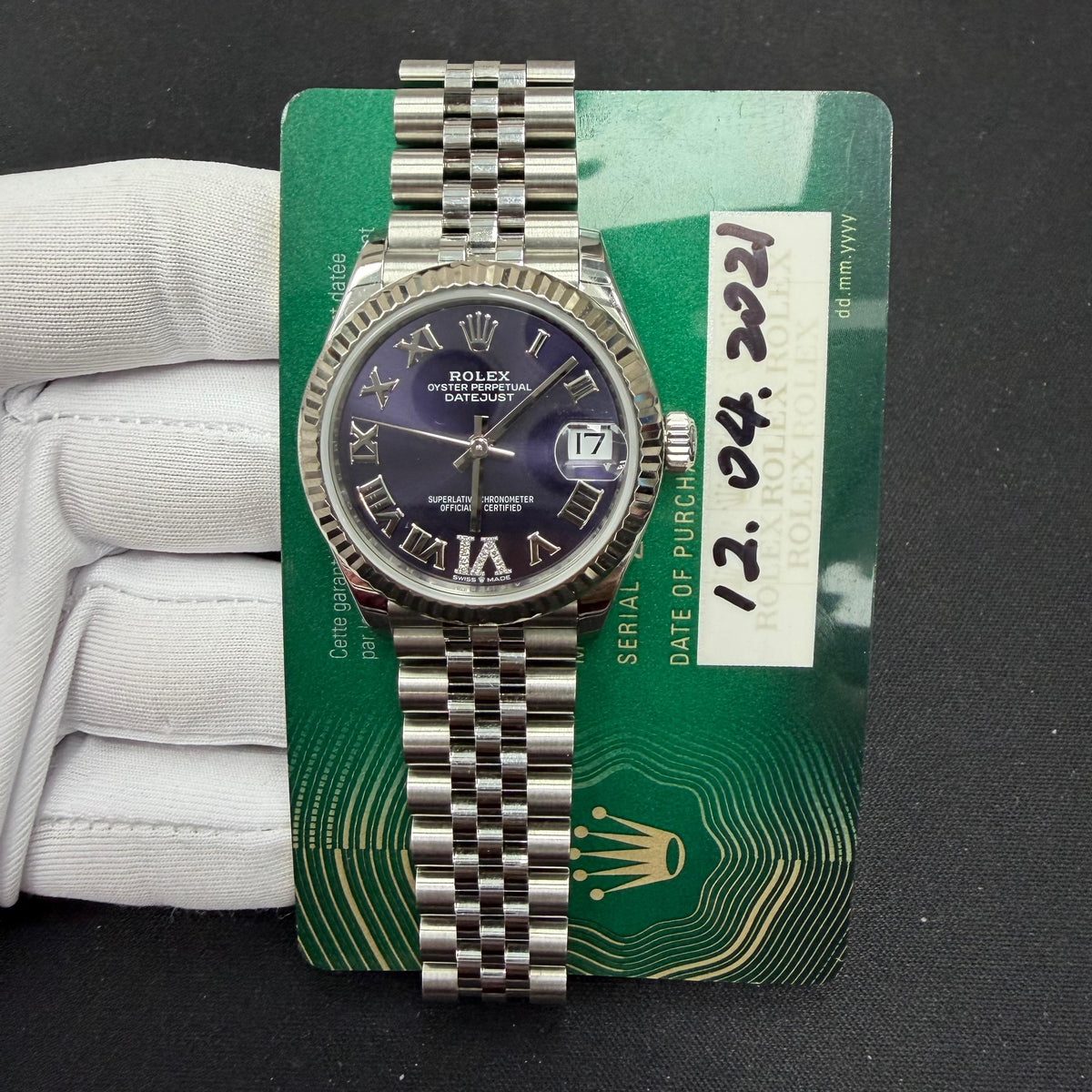 ROLEX DATEJUST 278274 — view 3 — Laura Milman New York