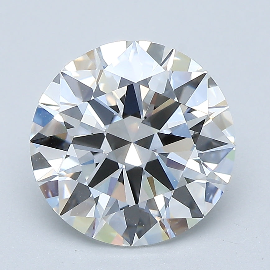 2.74ct Round Natural Diamond — E IF, GIA Certified