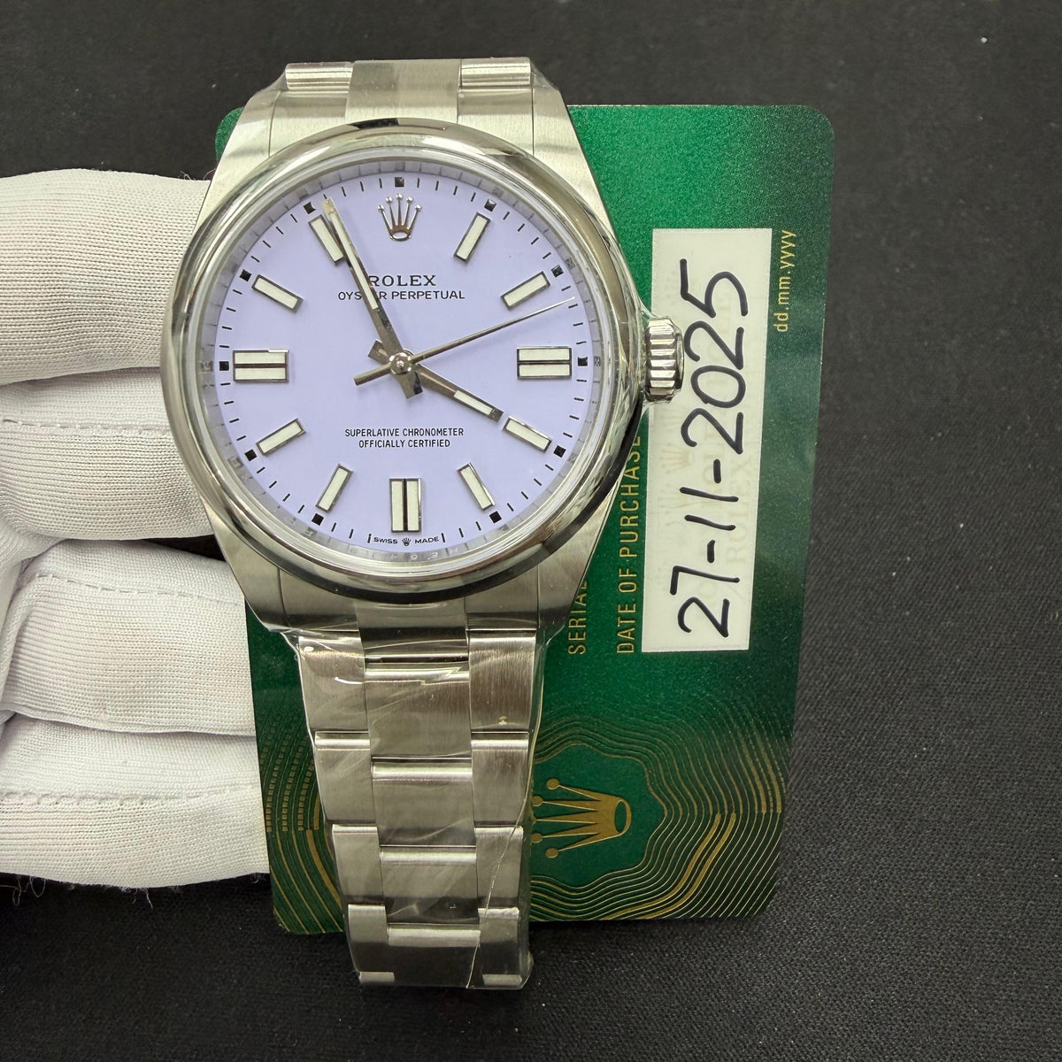 ROLEX OYSTER PERPETUAL 134300 — view 3 — Laura Milman New York
