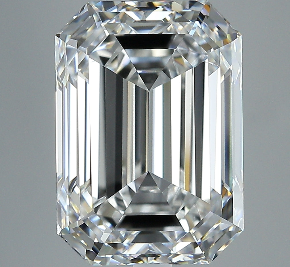 7.0ct Emerald Natural Diamond — F VS2, GIA Certified