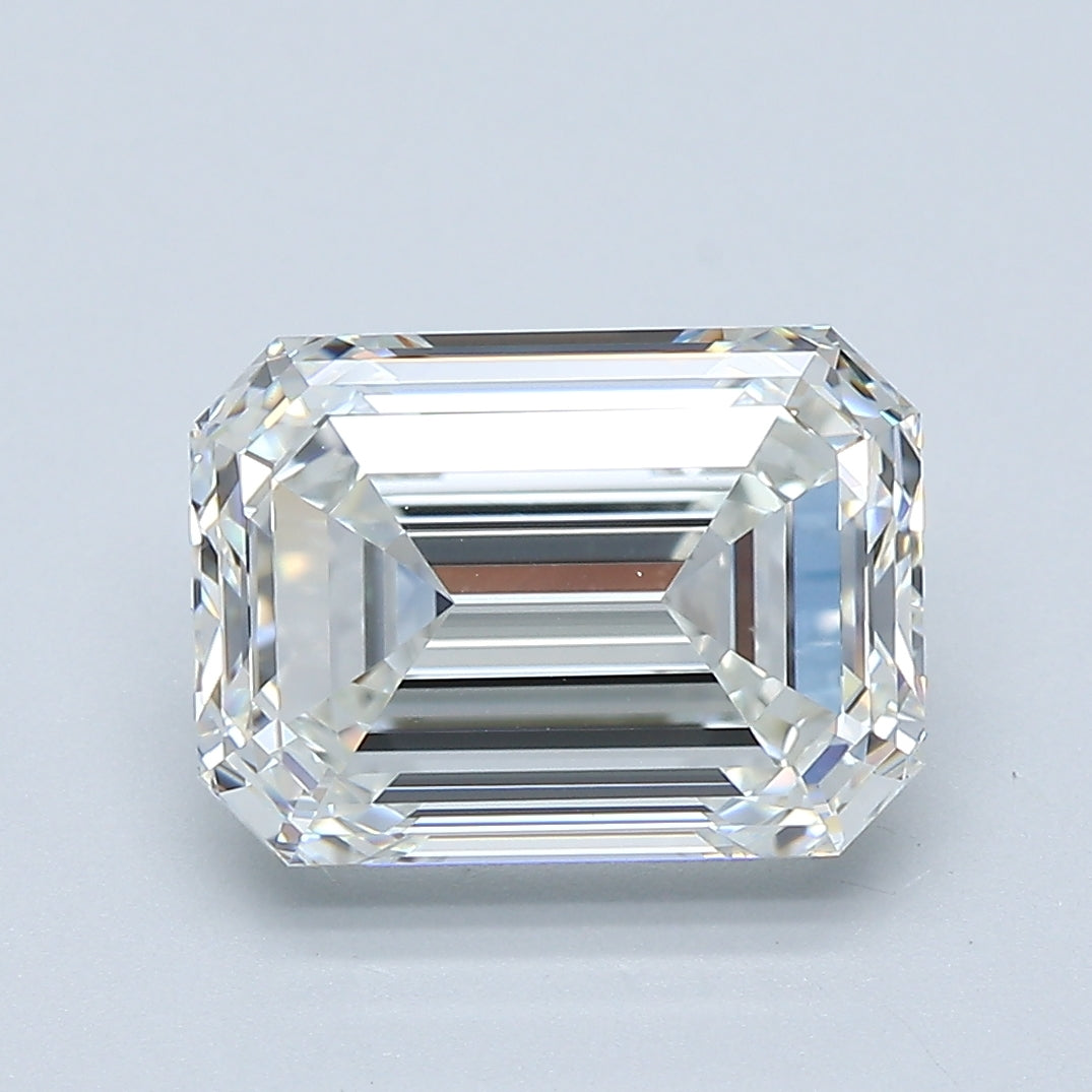 3.51ct Emerald Natural Diamond — H IF, GIA Certified