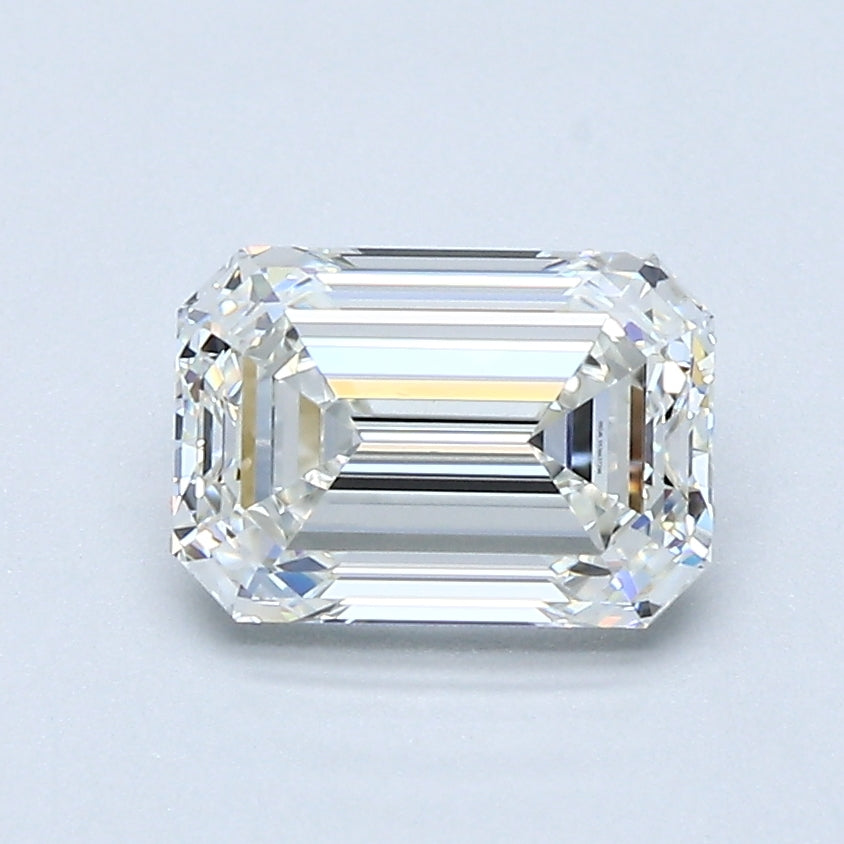 1.41ct Emerald Natural Diamond — H VVS1, GIA Certified