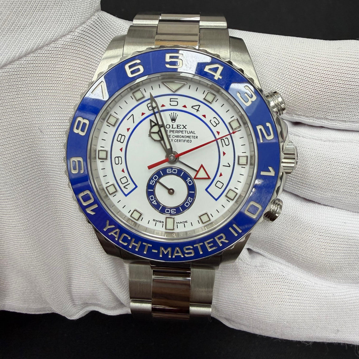 ROLEX YACHT-MASTER II 116680 — view 2 — Laura Milman New York