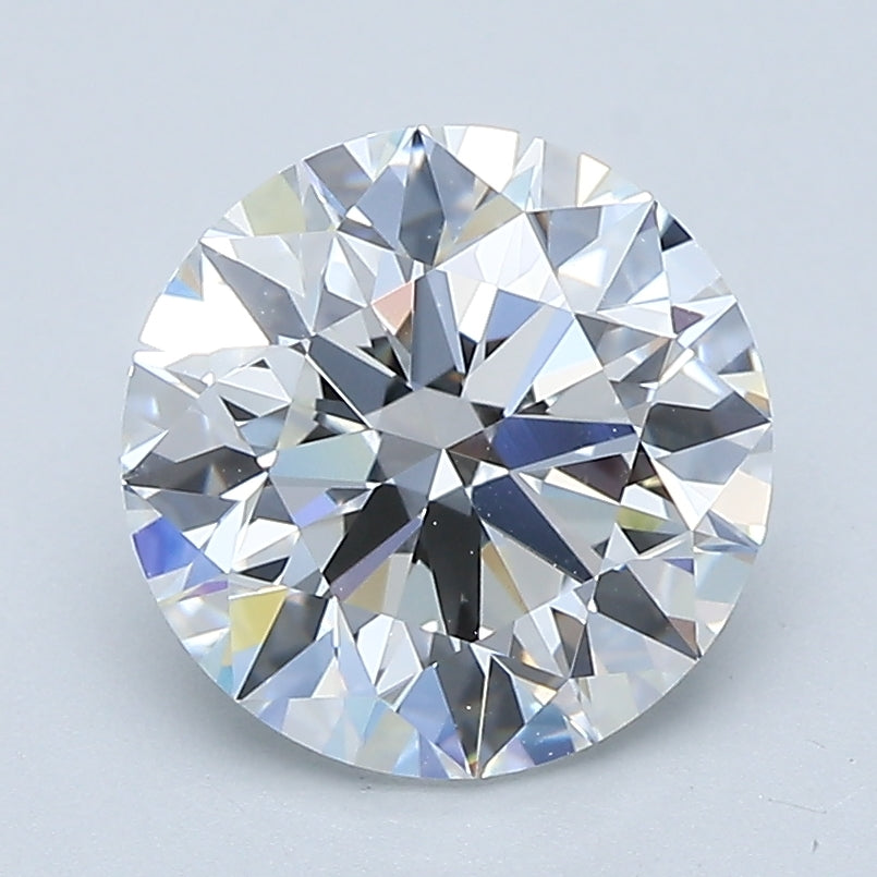 2.26ct Round Natural Diamond — E VVS1, GIA Certified