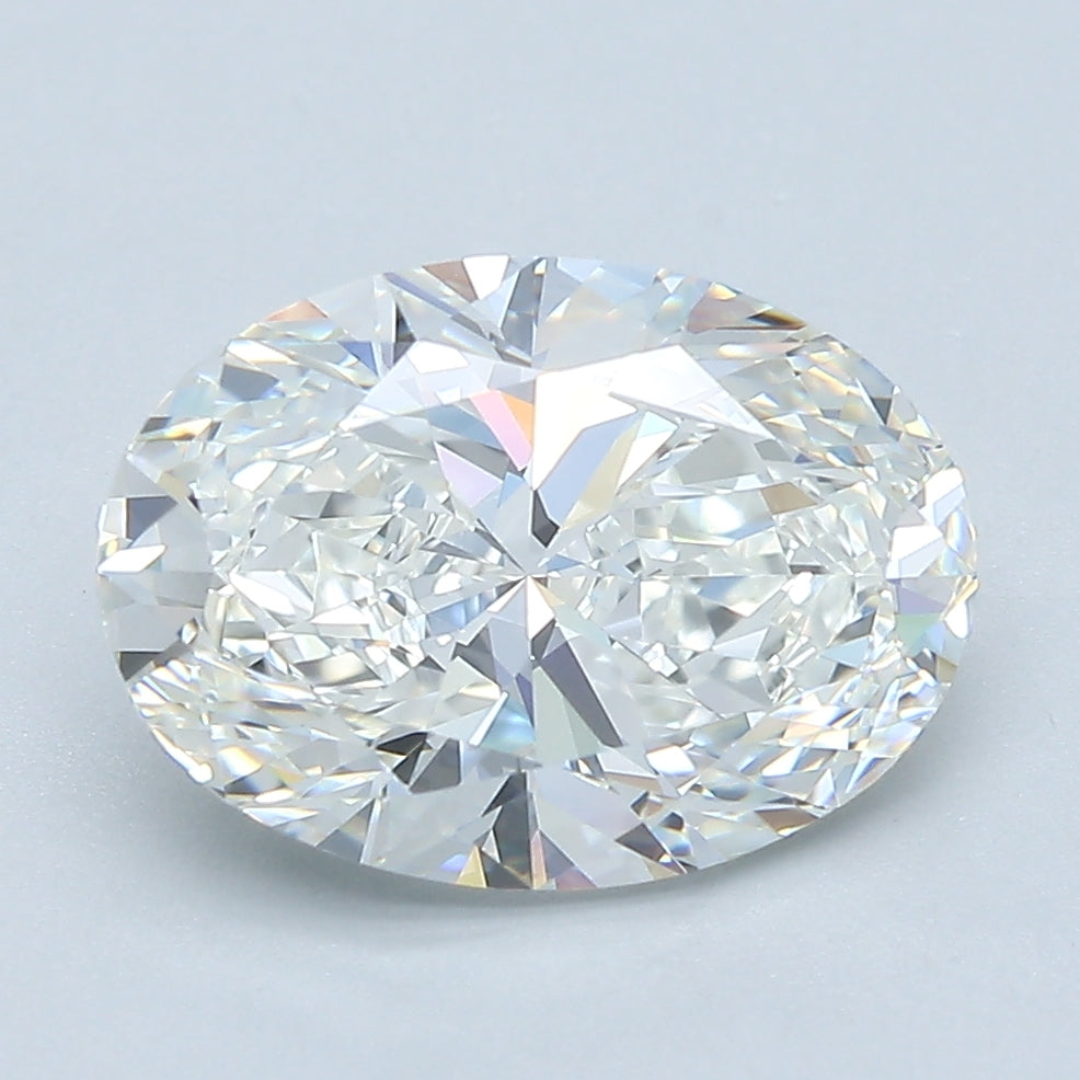 3.02ct Oval Natural Diamond — H VVS1, GIA Certified