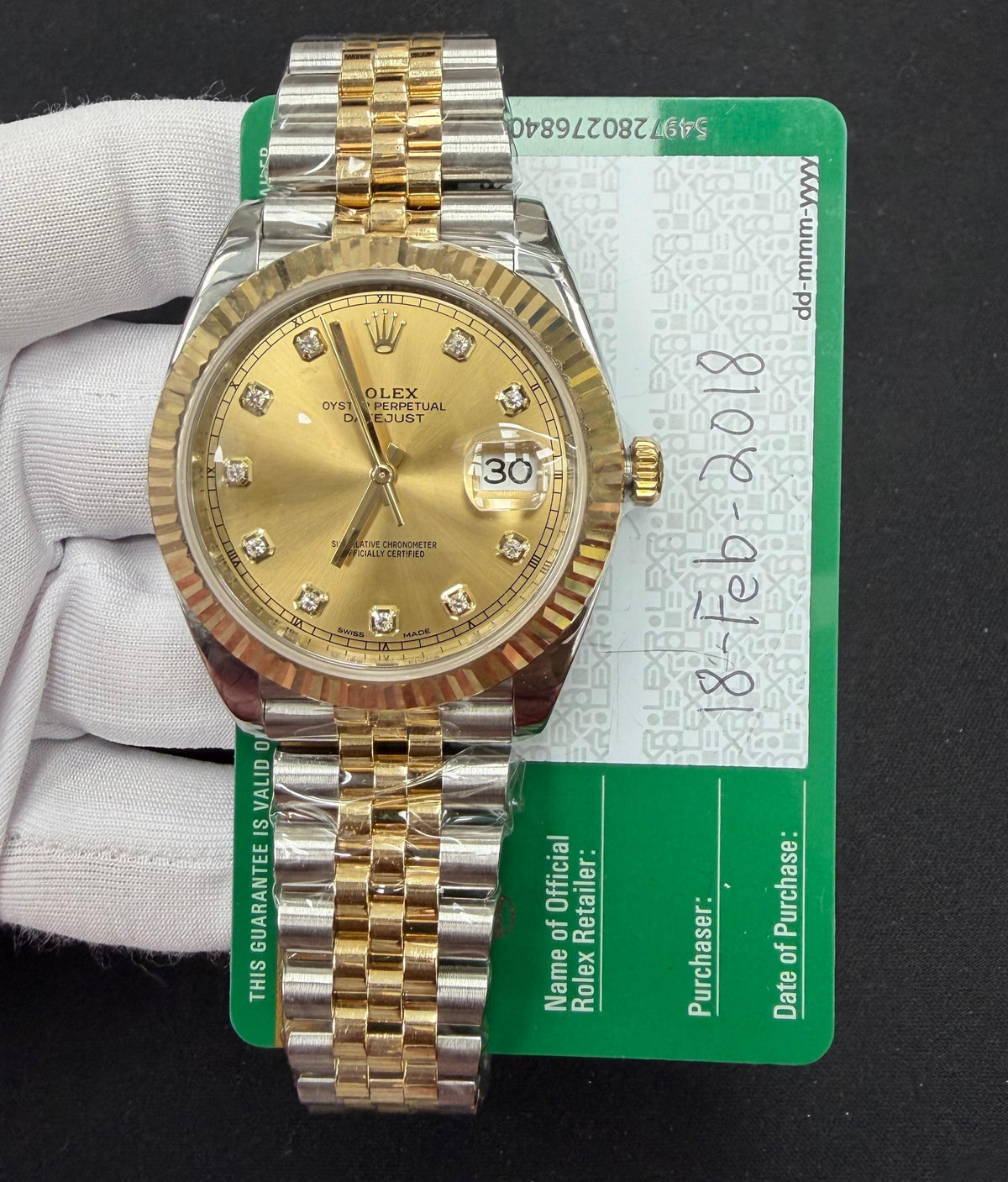 ROLEX DATEJUST 126333 — view 3 — Laura Milman New York