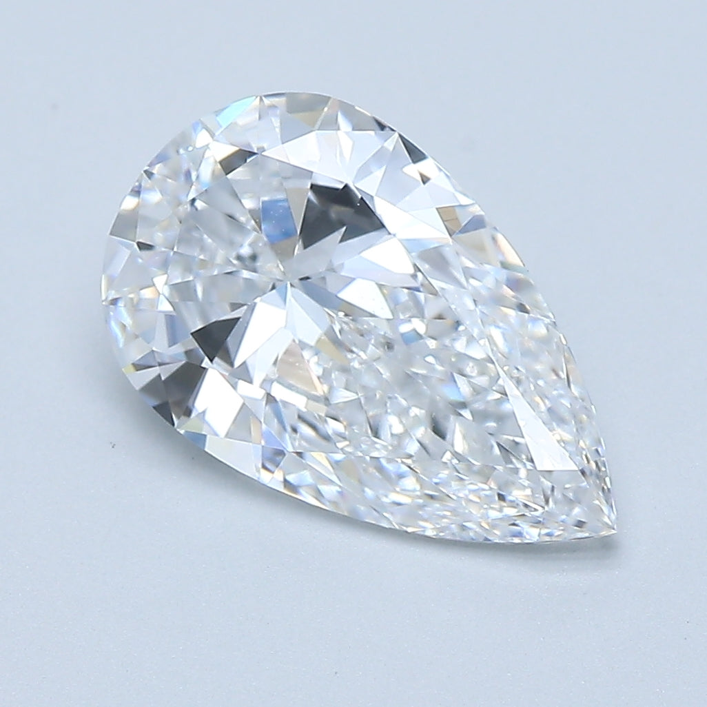 2.4ct Pear Natural Diamond — D VS1, GIA Certified