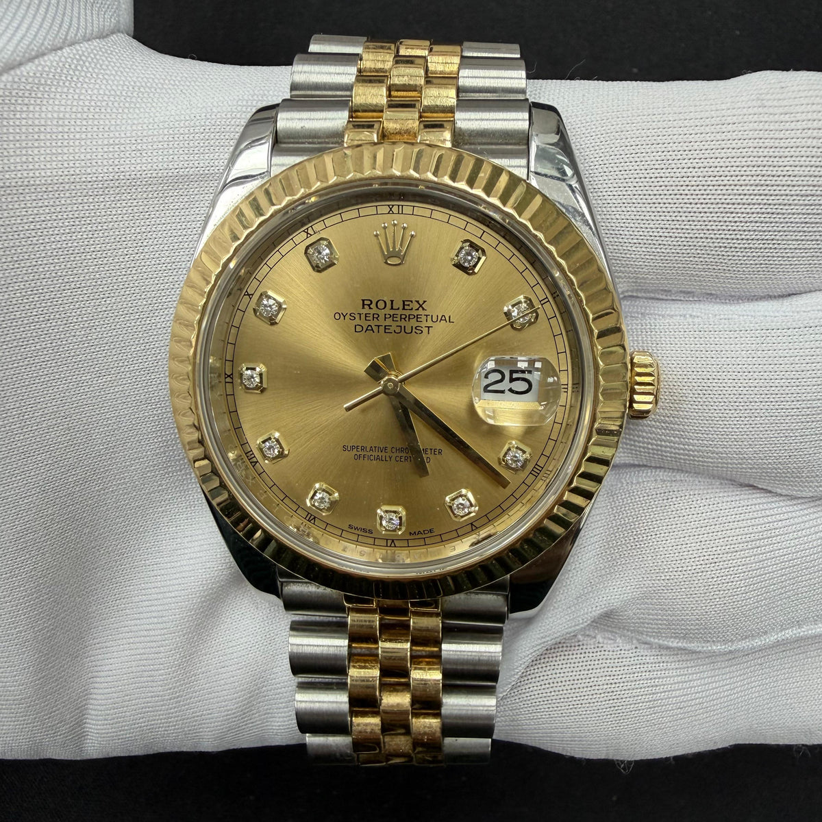 ROLEX DATEJUST 126333 — view 2 — Laura Milman New York