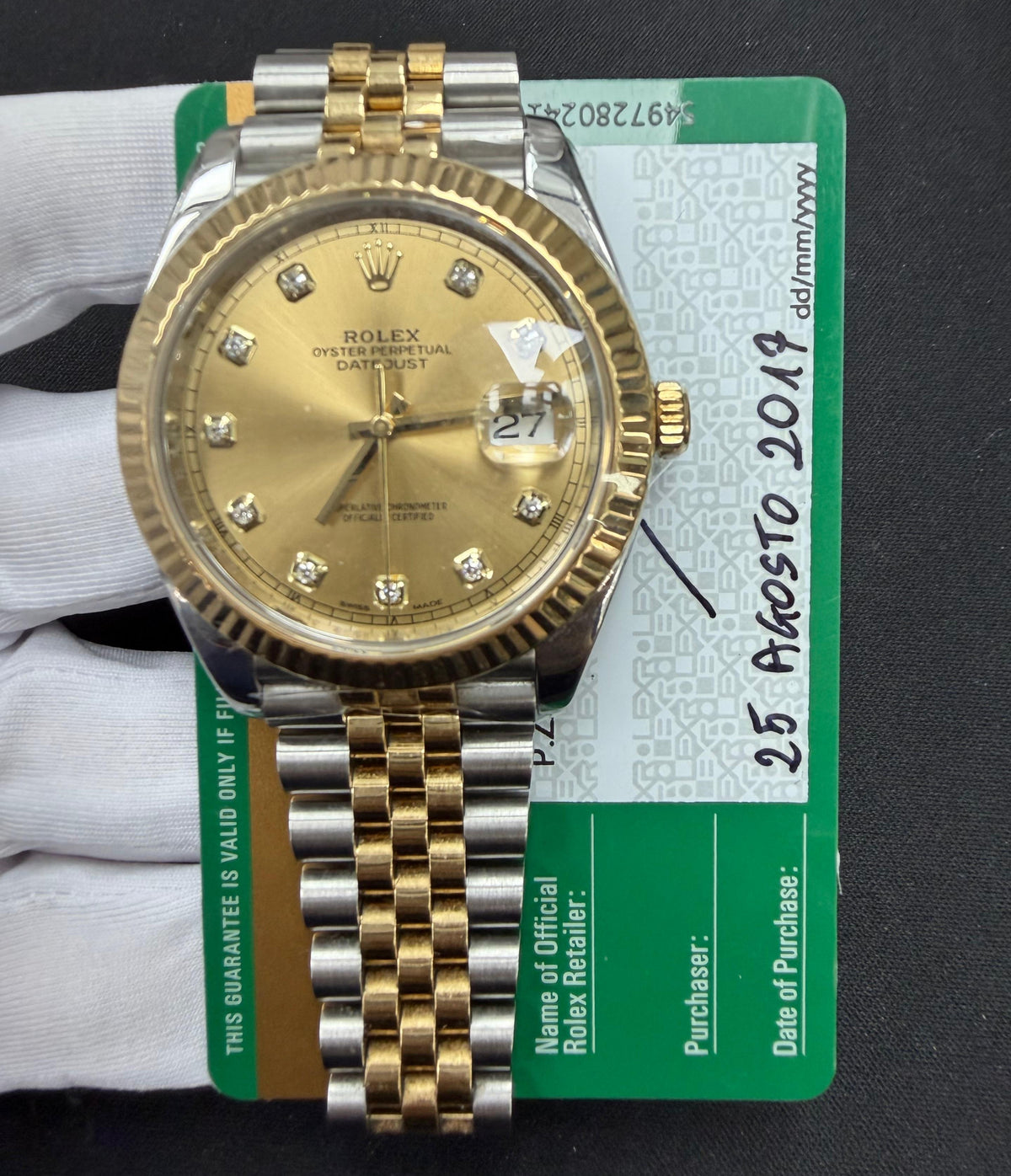 ROLEX DATEJUST 126333 — view 3 — Laura Milman New York