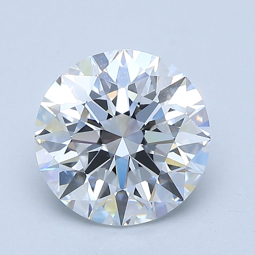 2.23ct Round Natural Diamond — D FL, GIA Certified