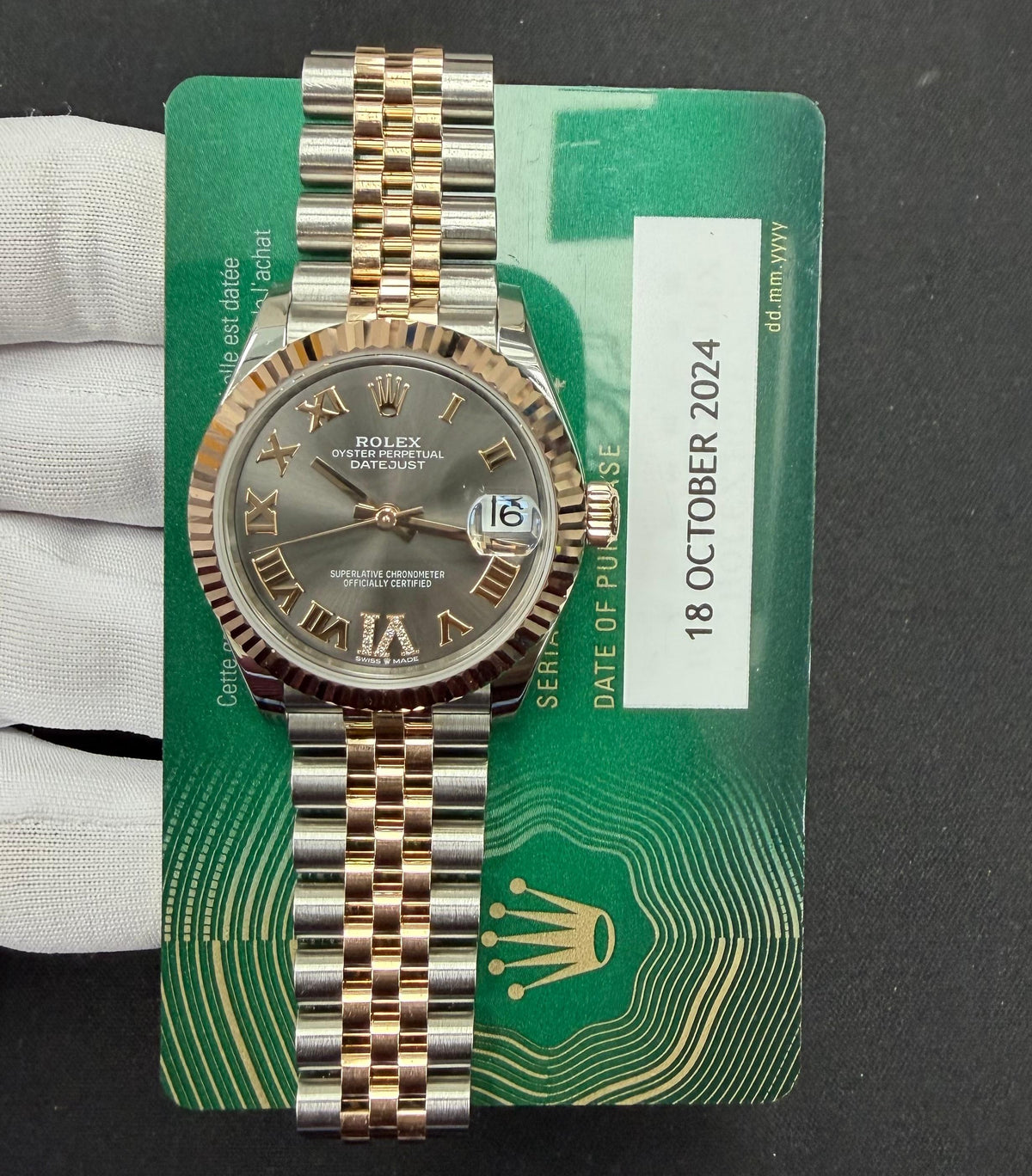 ROLEX DATEJUST 278271 — view 3 — Laura Milman New York
