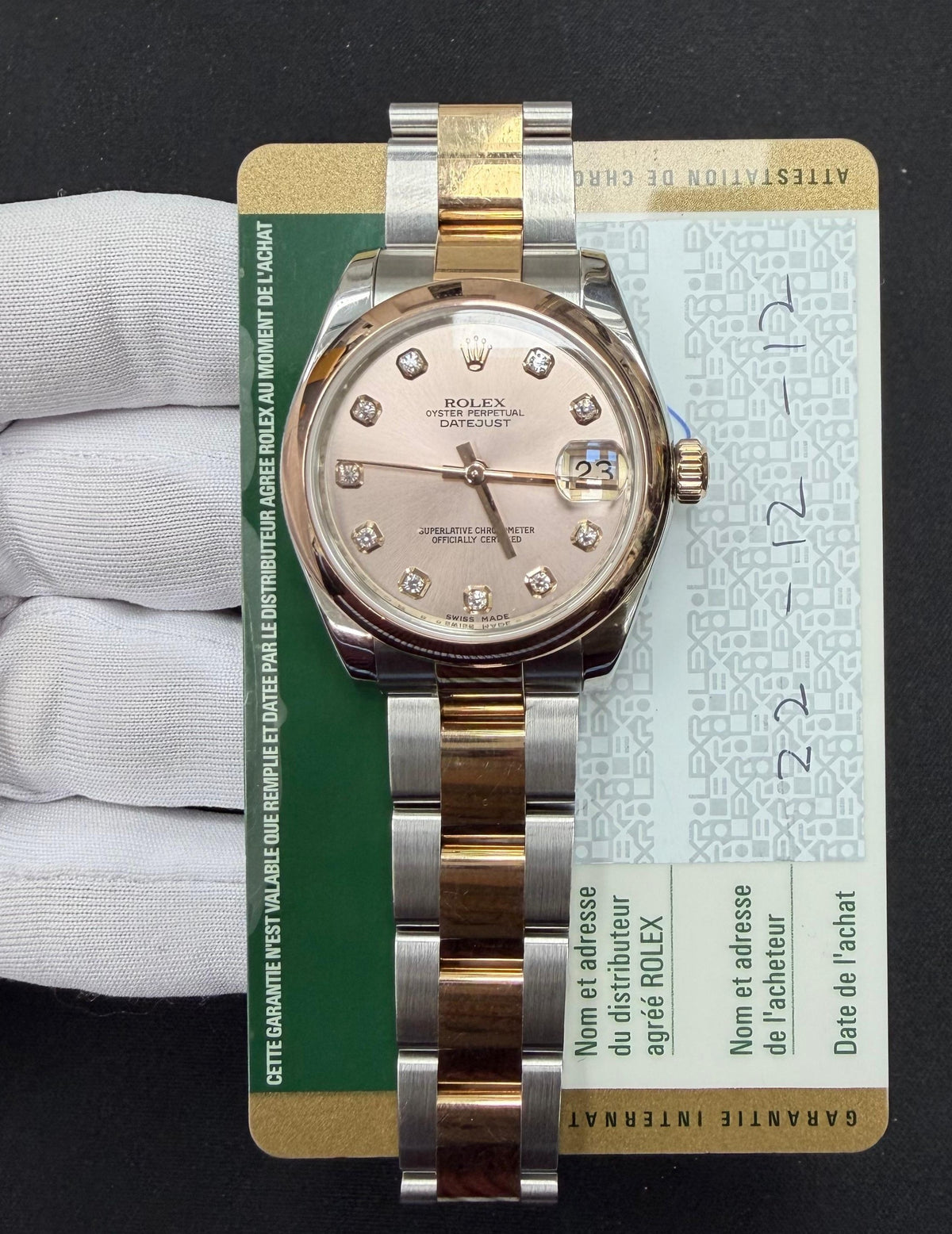ROLEX DATEJUST 178241 — view 3 — Laura Milman New York