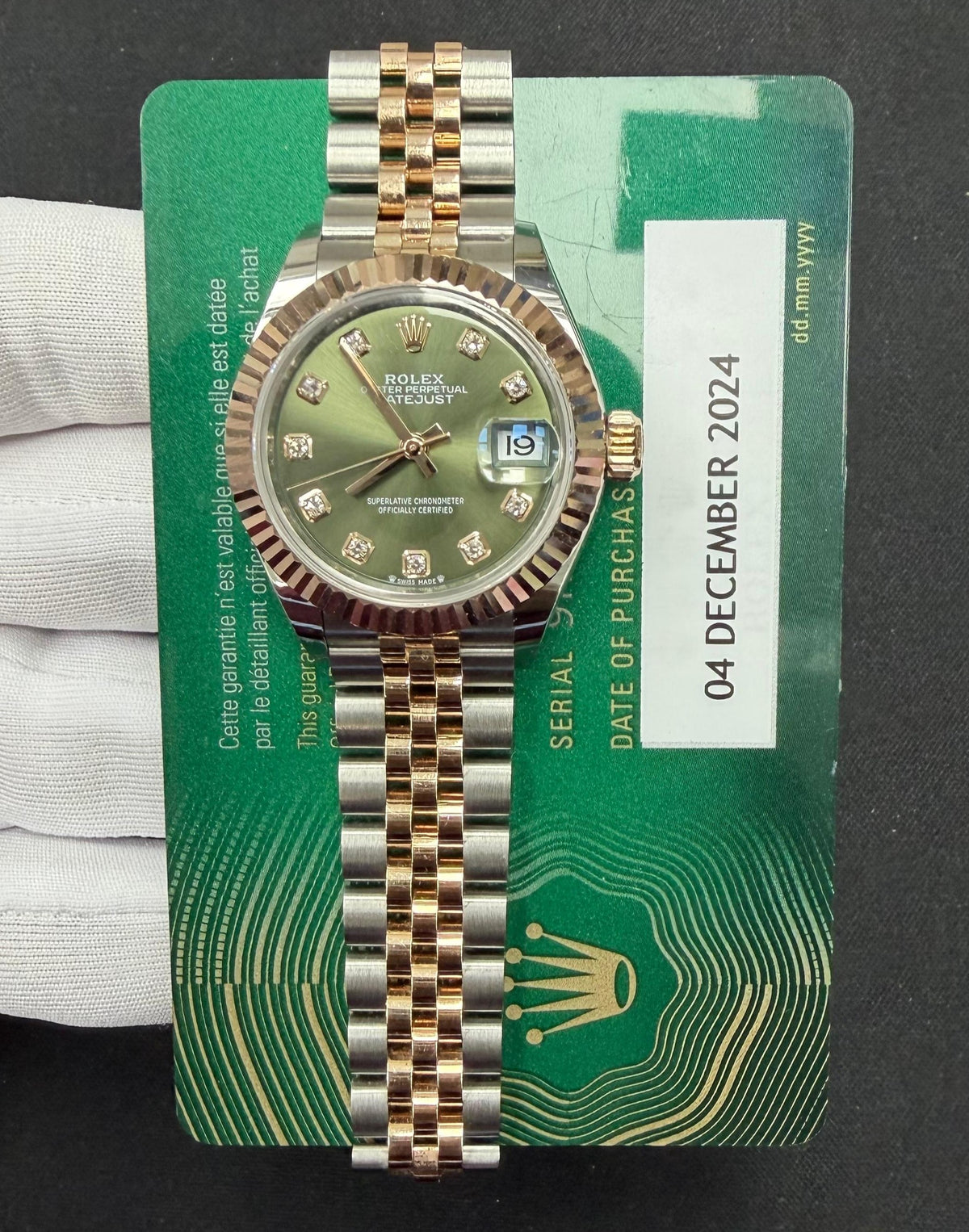 ROLEX LADY DATE JUST 279171 — view 3 — Laura Milman New York