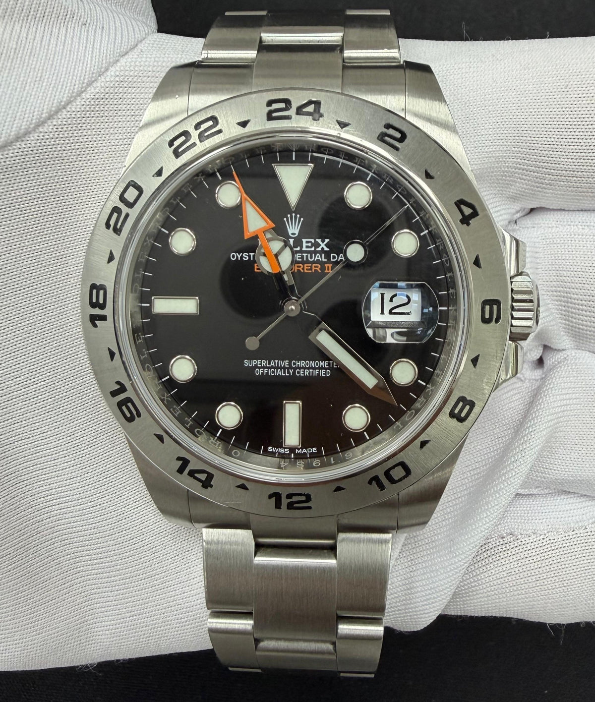 ROLEX EXPLORER II 216570 — view 2 — Laura Milman New York