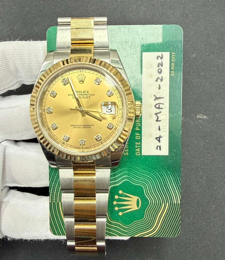 ROLEX DATEJUST 126333 — view 3 — Laura Milman New York