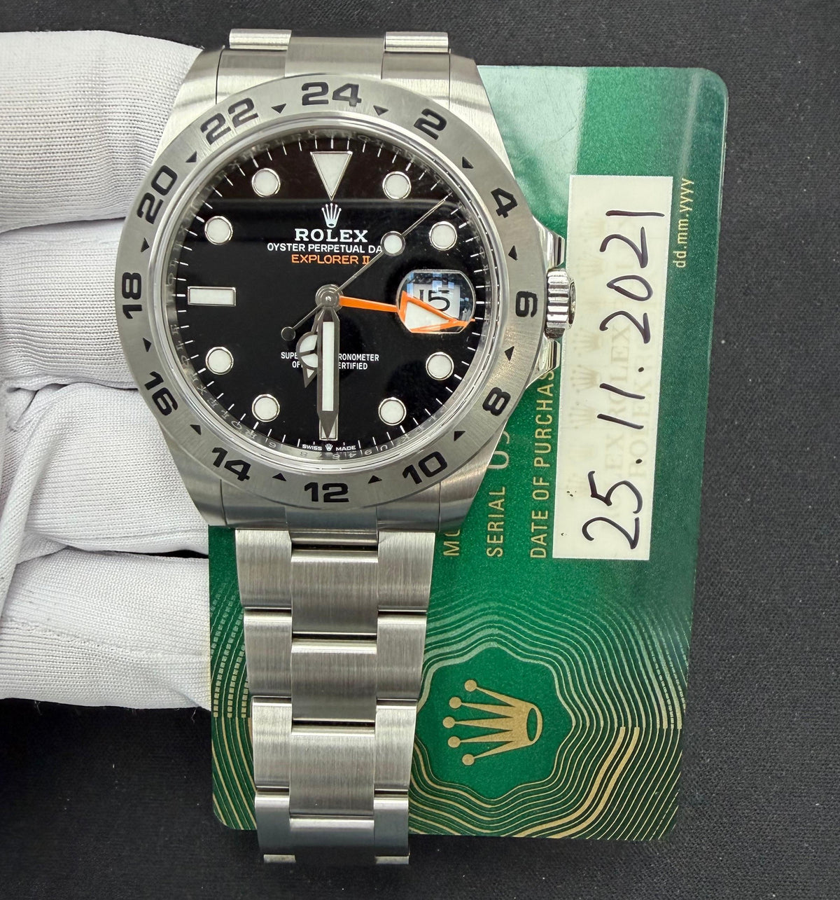 ROLEX EXPLORER II 226570 — view 2 — Laura Milman New York