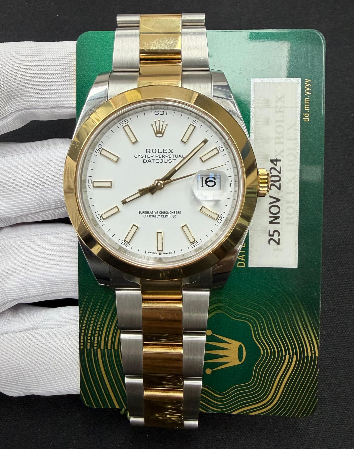 ROLEX DATEJUST 126303 — view 3 — Laura Milman New York