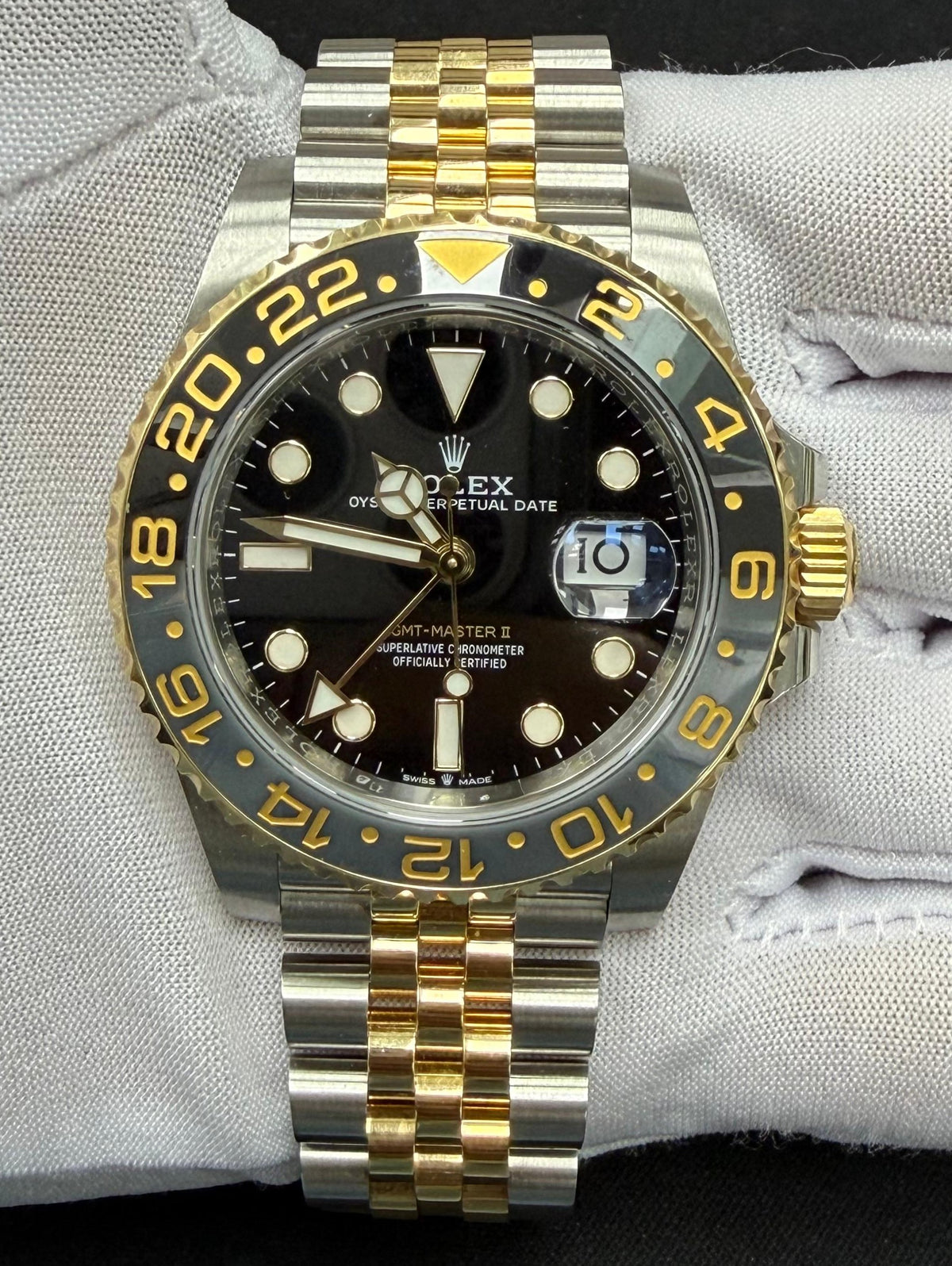 ROLEX GMT MASTER II 126713GRNR — view 2 — Laura Milman New York