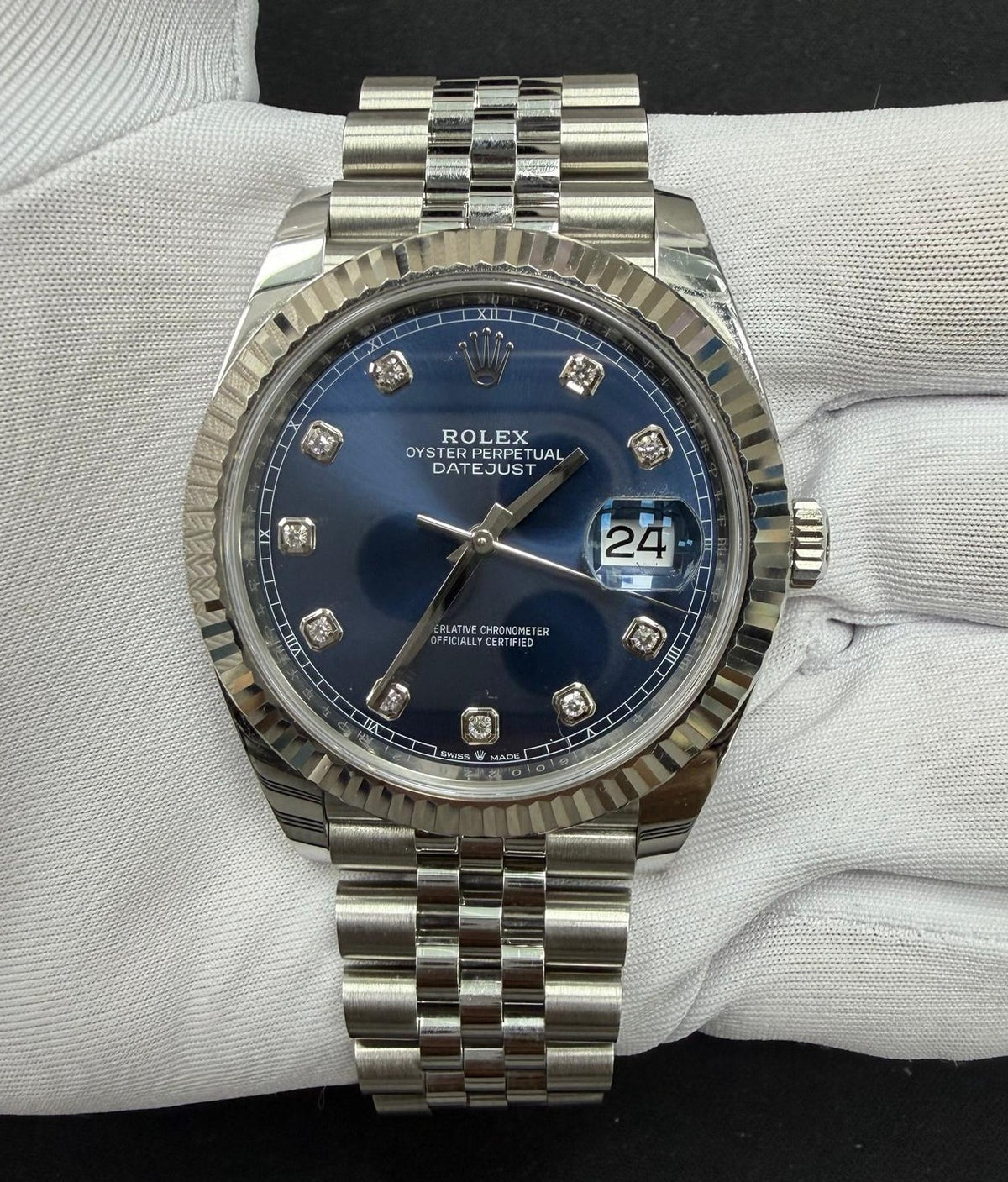 ROLEX DATEJUST 126334 — view 2 — Laura Milman New York
