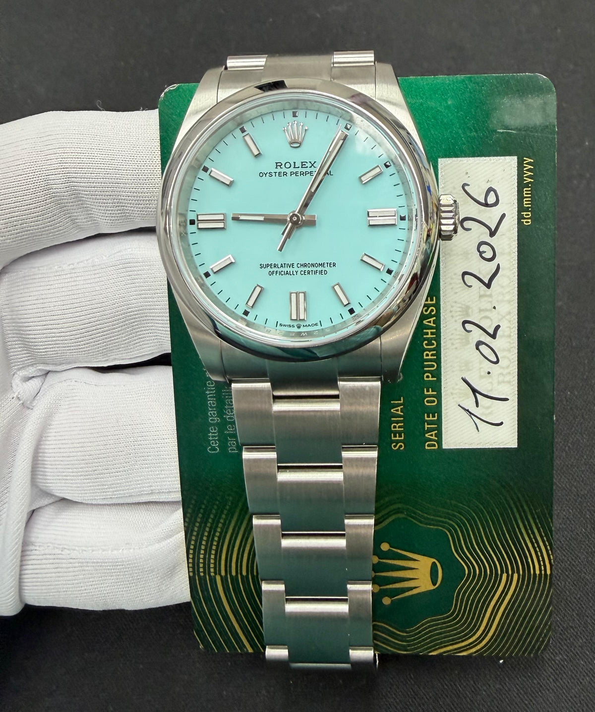 ROLEX OYSTER PERPETUAL 126000 — view 3 — Laura Milman New York