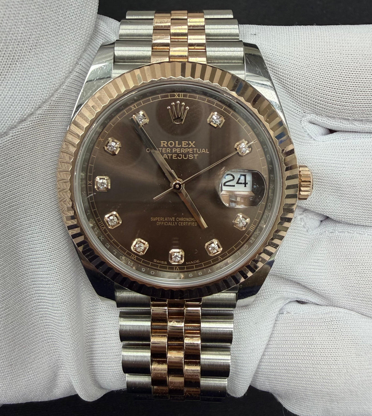ROLEX DATEJUST 126331 — view 2 — Laura Milman New York