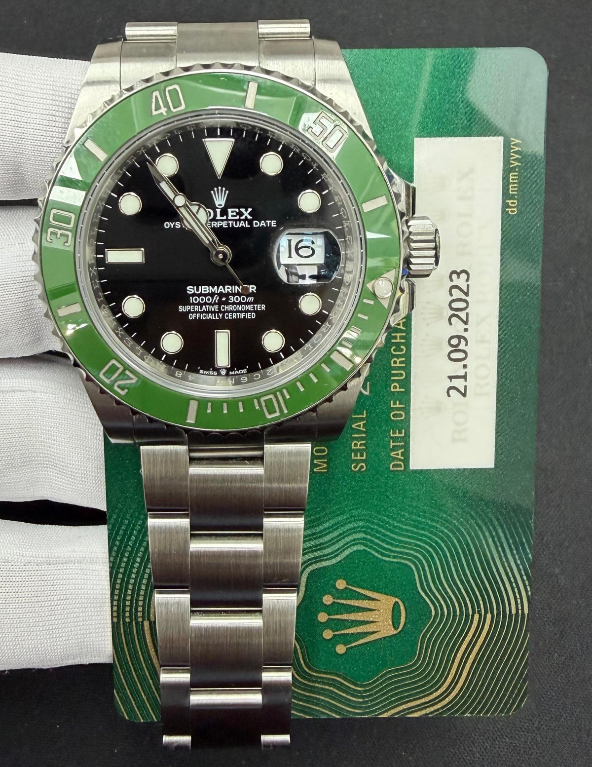 ROLEX SUBMARINER DATE 126610LV — view 3 — Laura Milman New York