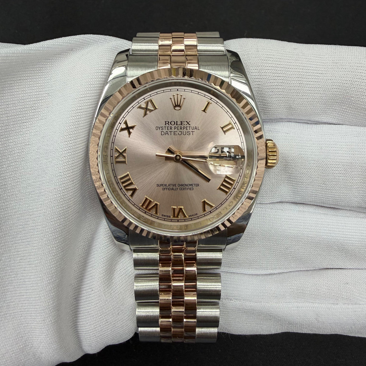 ROLEX DATEJUST 116231 — view 2 — Laura Milman New York